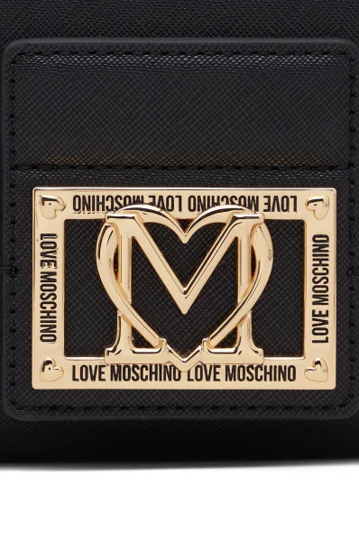 Τσάντα ώμου Love Moschino μαύρο