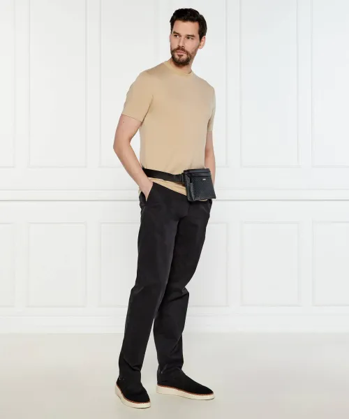 Slip on San Prep | με την προσθήκη δέρματος Gant μαύρο