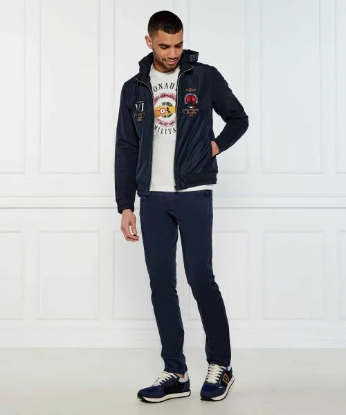 Sneakers Aeronautica Militare ναυτικό μπλε