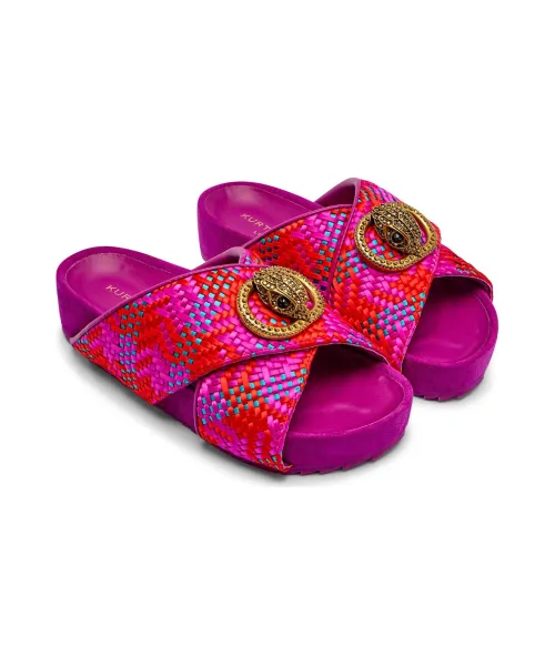 Παντόφλες CHELSEA Kurt Geiger φουξία