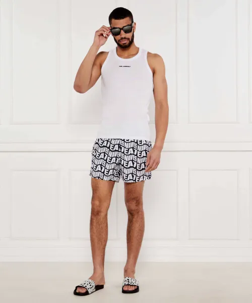 Παντόφλες Armani Exchange μαύρο