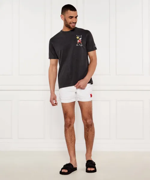 Παντόφλες Armani Exchange μαύρο