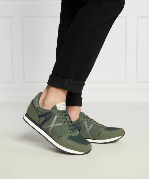 Sneakers Armani Exchange πράσινο