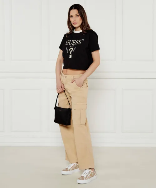 Sneakers Guess μπεζ