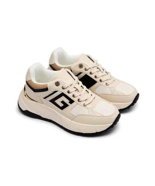 Sneakers FONZI Guess κρεμώδες