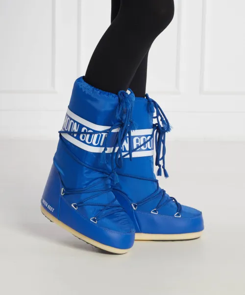 Μονωμένο μποτες χιονιού Moon Boot μπλέ