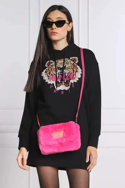 Τσάντα ώμου Versace Jeans Couture ροζ