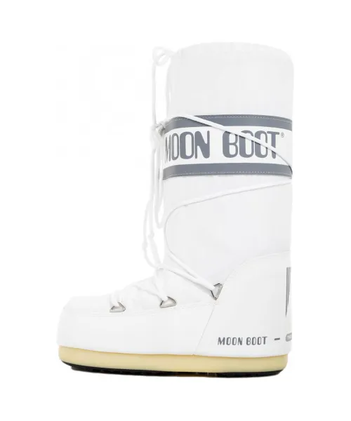 Μονωμένο μποτες χιονιού Moon Boot άσπρο