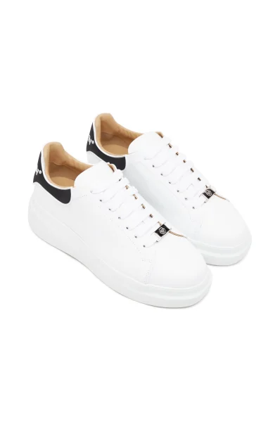 Δερμάτινος sneakers Lo-Top Philipp Plein άσπρο
