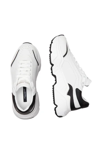Δερμάτινος sneakers DAYMASTER Dolce & Gabbana άσπρο