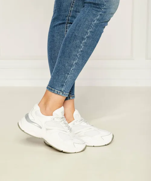 Sneakers KOMET Karl Lagerfeld | άσπρο με την προσθήκη δέρματος KL65624