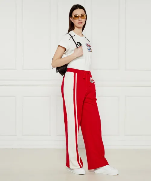 Δερμάτινα sneakers Love Moschino άσπρο