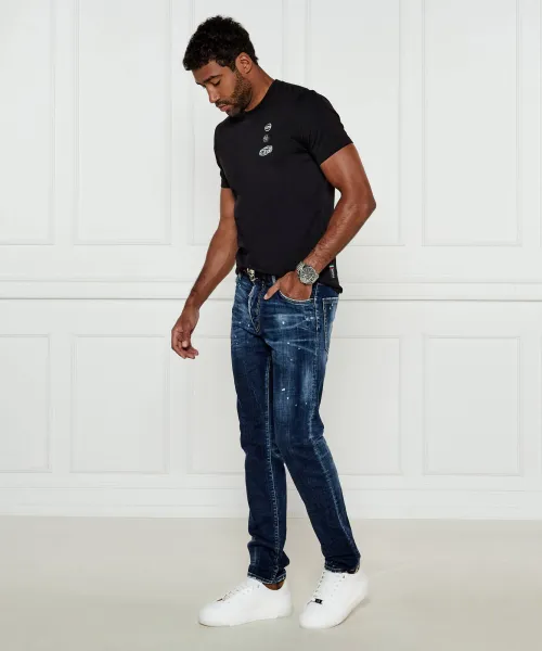 Δερμάτινα sneakers Lo-Top Philipp Plein άσπρο