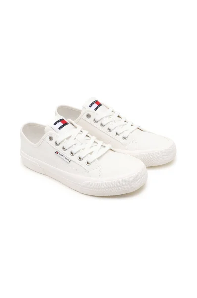Παπούτσια τένις CANVAS Tommy Jeans άσπρο