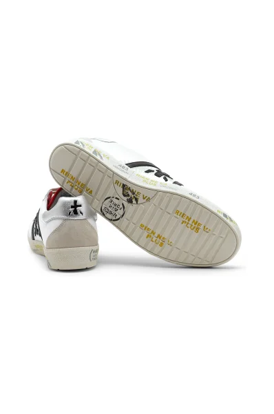Δερμάτινος sneakers Andy Premiata άσπρο
