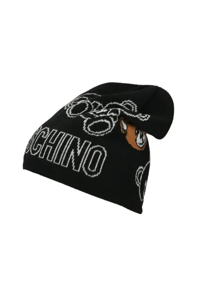 Καπέλο | με την προσθήκη μαλλιού Moschino μαύρο