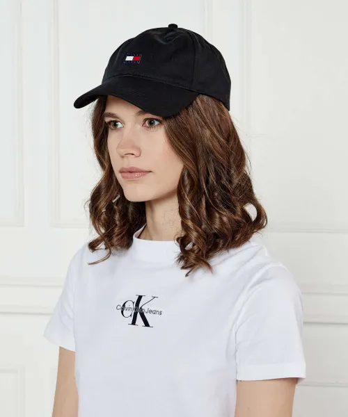 Καπέλο μπείζμπολ HERITAGE Tommy Jeans μαύρο