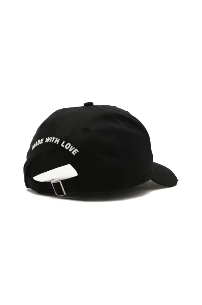 Καπέλο μπείζμπολ Dsquared2 μαύρο