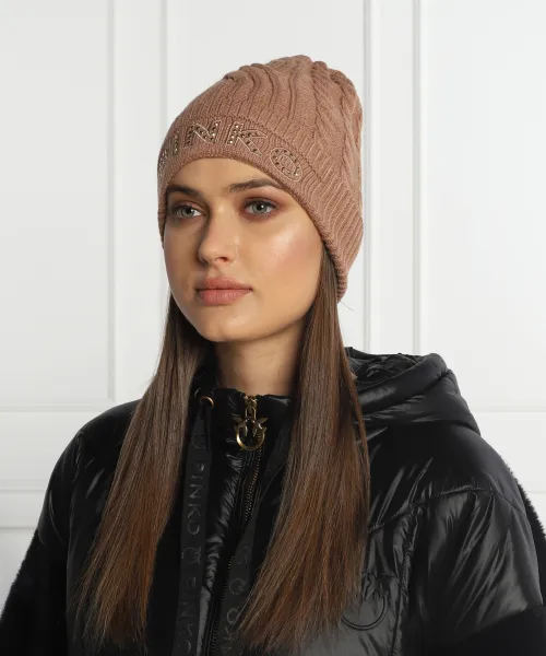 Καπέλο BAMBOO CAPPELLO VISCOSA CABLES Pinko καφέ