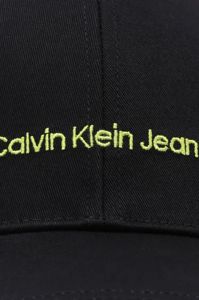 Καπέλο μπείζμπολ CALVIN KLEIN JEANS μαύρο