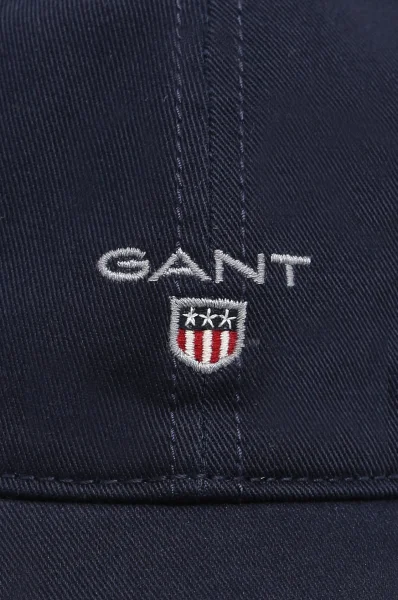 Καπέλο μπείζμπολ TWILL Gant ναυτικό μπλε