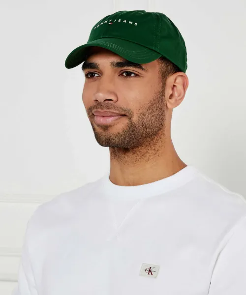 Καπέλο μπείζμπολ Heritage Tommy Jeans πράσινο