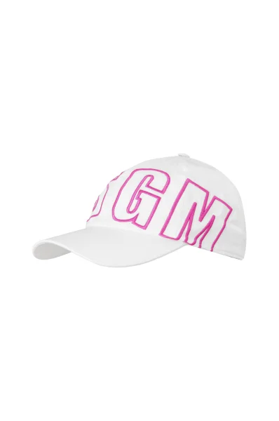 Καπέλο μπείζμπολ MSGM άσπρο