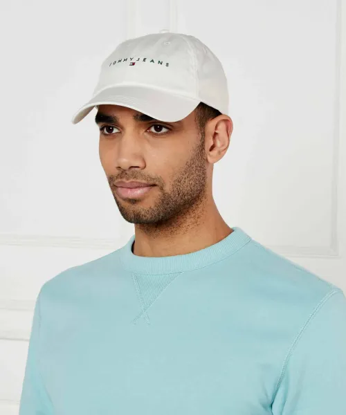 Καπέλο μπείζμπολ Heritage Tommy Jeans άσπρο