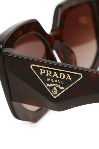 Γυαλιά ηλίου Prada καφέ