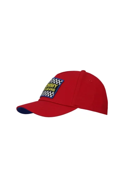 καπέλο μπείζμπολ Tommy Hilfiger κόκκινο