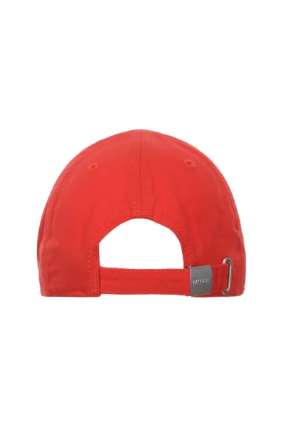 καπέλο μπείζμπολ Lacoste κόκκινο