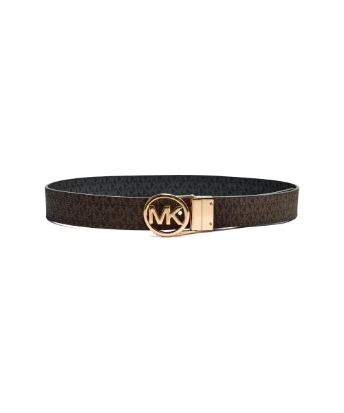 Διμερής ζώνη Michael Kors καφέ