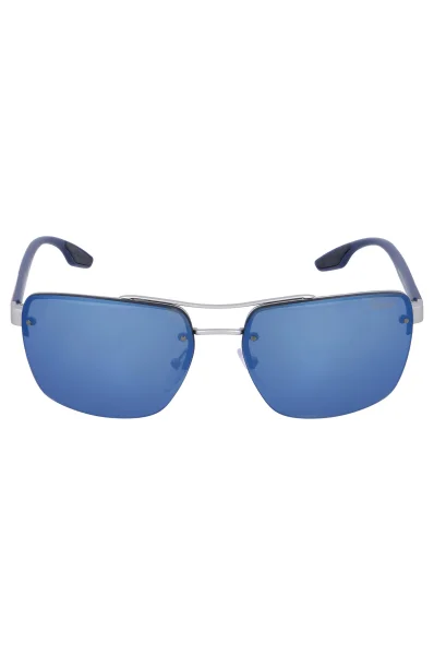 Γυαλιά ηλίου Prada Sport ασημί