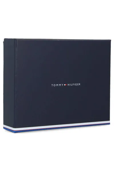 Δερμάτινα πορτοφόλι Tommy Hilfiger μαύρο