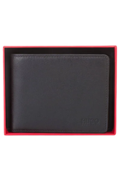 πορτοφόλι HUGO μαύρο