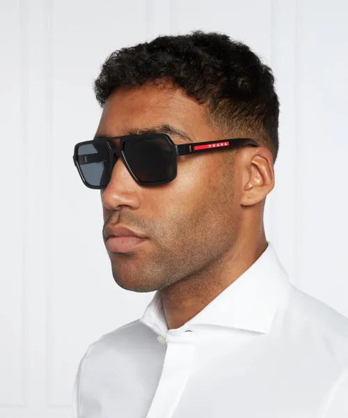 Γυαλιά ηλίου PRADA LINEA ROSSA μαύρο