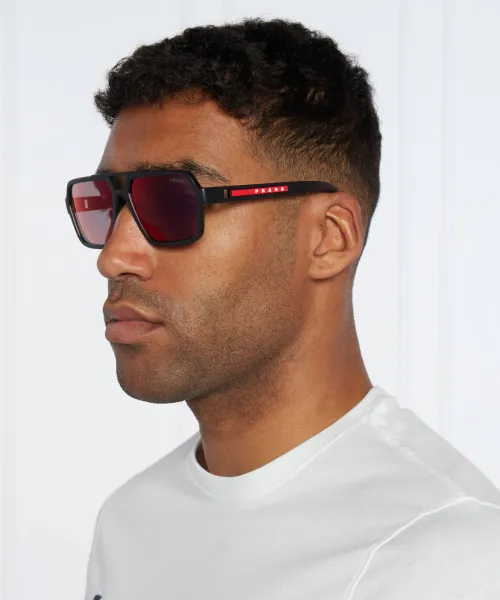 Γυαλιά ηλίου PRADA LINEA ROSSA μαύρο