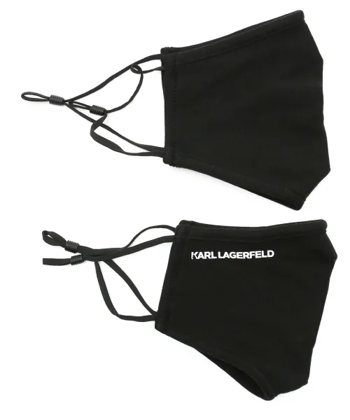 Μάσκα 2-πακέτων K/PROTECT IKONIK MASK 2SET Karl Lagerfeld μαύρο