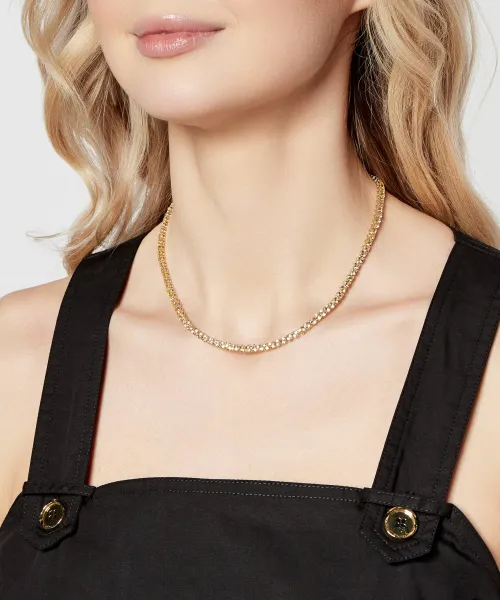 Κολιέ Swarovski χρυσό