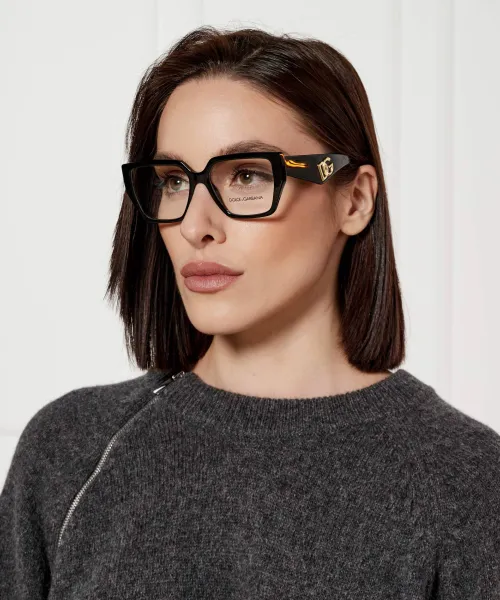 Διαφανή γυαλιά φακού DG3373 Dolce & Gabbana μαύρο