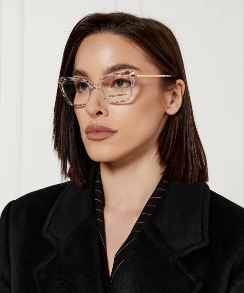 Διαφανή γυαλιά φακού DG5025 Dolce & Gabbana χρυσό