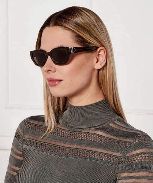 Γυαλιά ηλίου Burberry καφέ