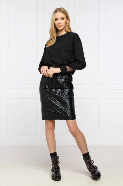 φόρεμα Karl Lagerfeld μαύρο
