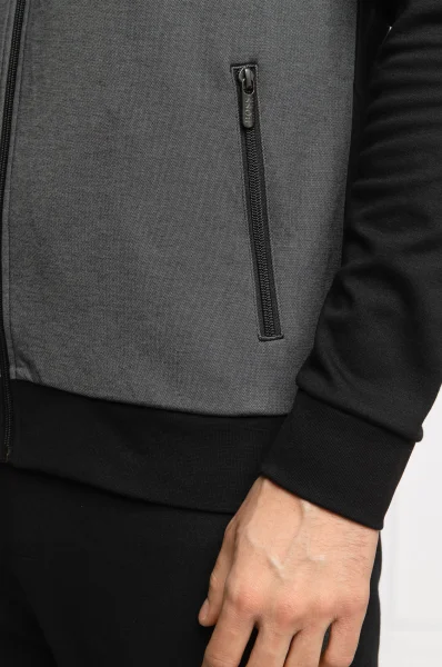 μπλούζα tracksuit jacket | regular fit BOSS BLACK μαύρο