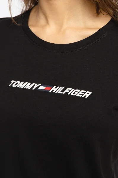 T-shirt | Regular Fit Tommy Sport μαύρο
