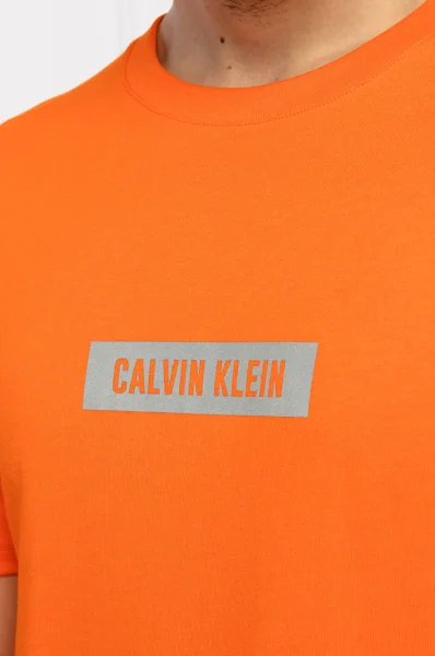 T-shirt | Regular Fit Calvin Klein Performance πορτοκαλί