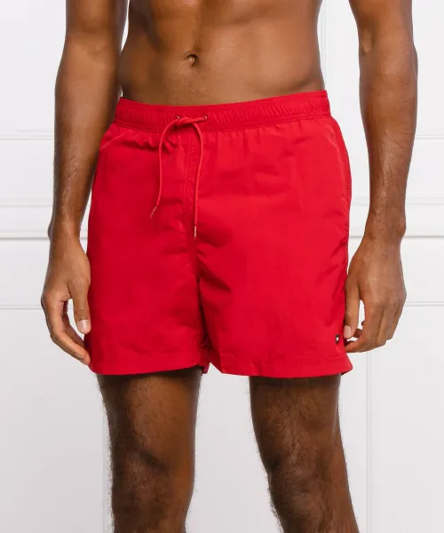 Μαγιό σορτς | Slim Fit Tommy Hilfiger Swimwear κόκκινο