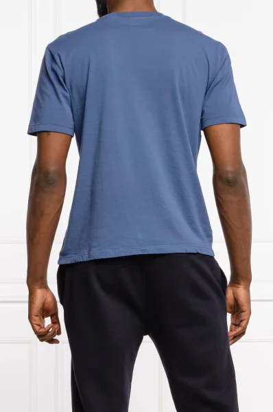 T-shirt ANSLI | Regular Fit GUESS ACTIVE ναυτικό μπλε