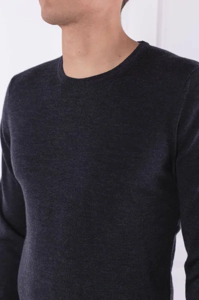 μάλλινος πουλόβερ superior | regular fit Calvin Klein γραφίτη