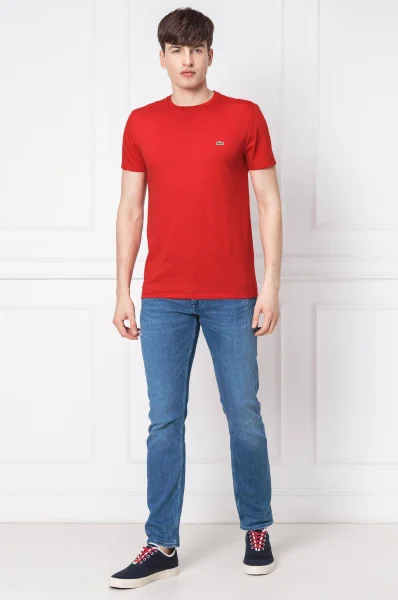 t-shirt | regular fit Lacoste κόκκινο